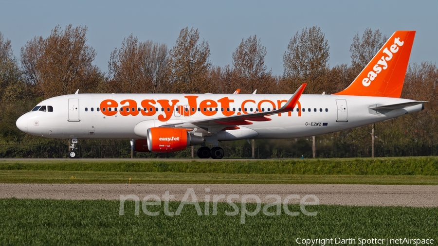 easyJet Airbus A320-214 (G-EZWZ) | Photo 235450