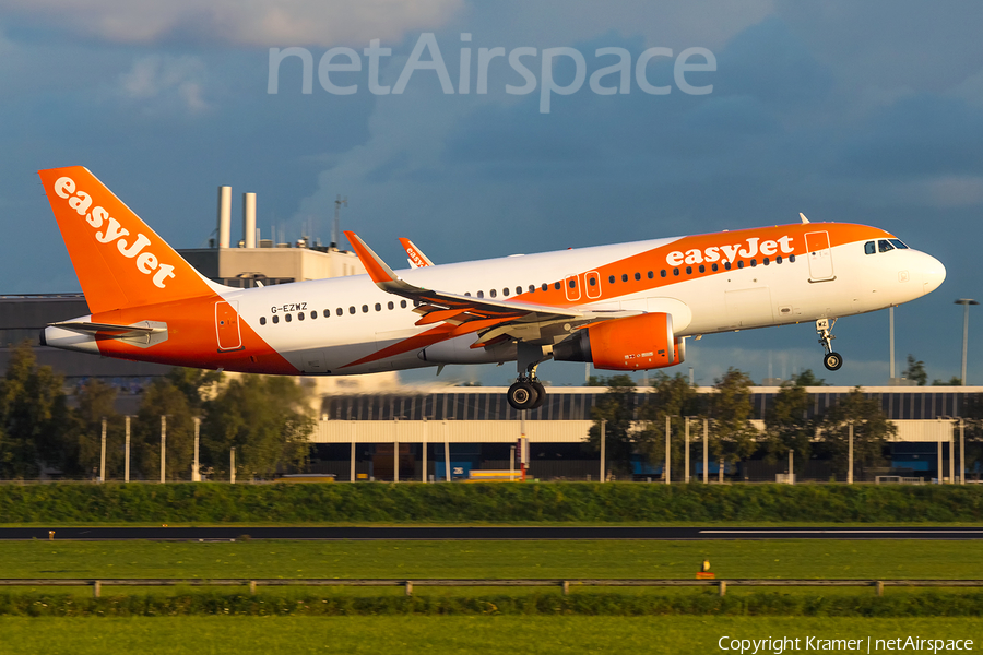 easyJet Airbus A320-214 (G-EZWZ) | Photo 675863
