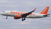 easyJet Airbus A320-214 (G-EZWZ) at  Barcelona - El Prat, Spain