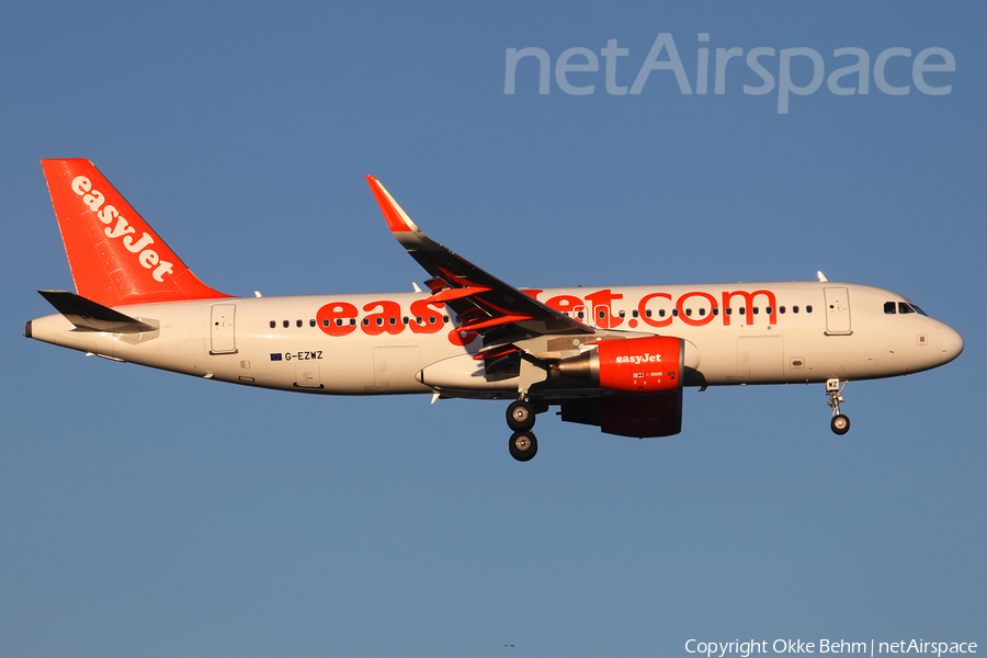 easyJet Airbus A320-214 (G-EZWZ) | Photo 191493