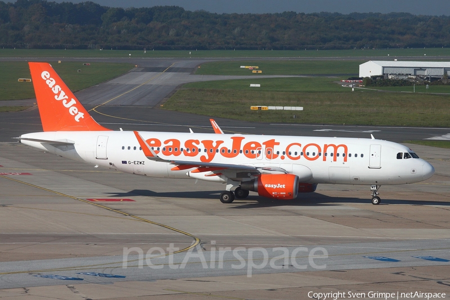 easyJet Airbus A320-214 (G-EZWZ) | Photo 228718