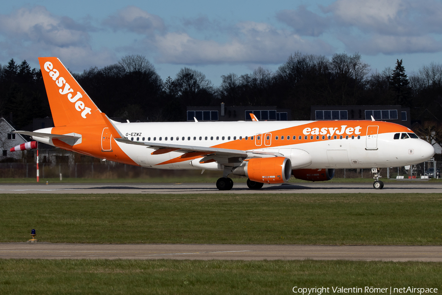 easyJet Airbus A320-214 (G-EZWZ) | Photo 561207
