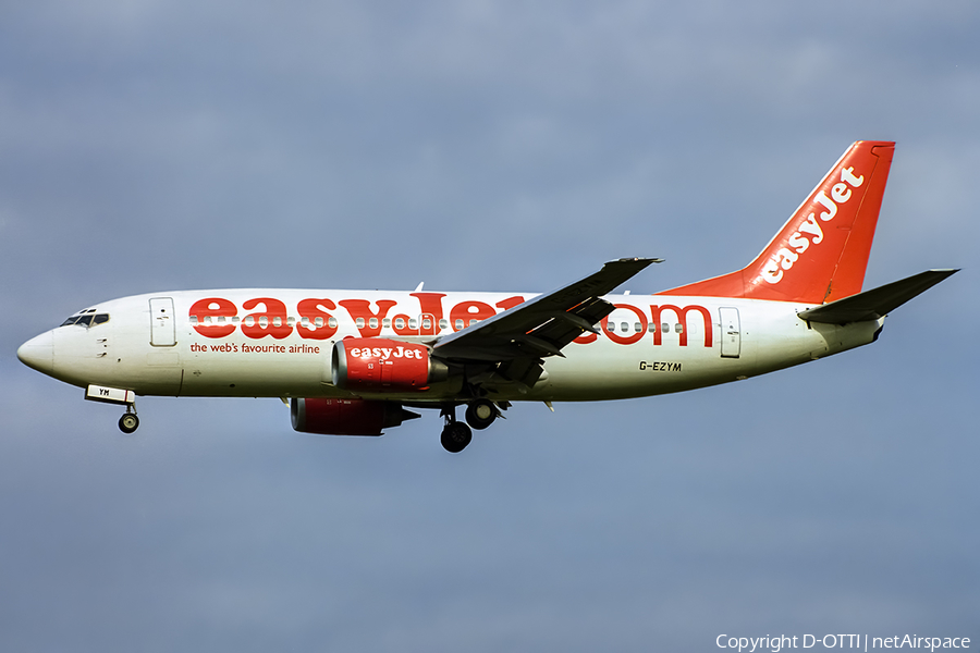 easyJet Boeing 737-33V (G-EZYM) | Photo 663091