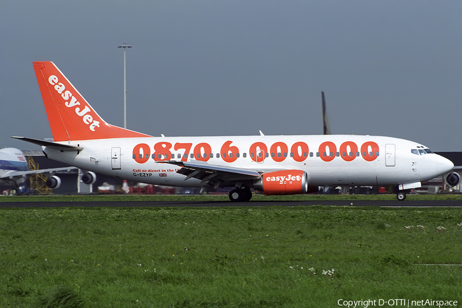 easyJet Boeing 737-33V (G-EZYP) | Photo 467067