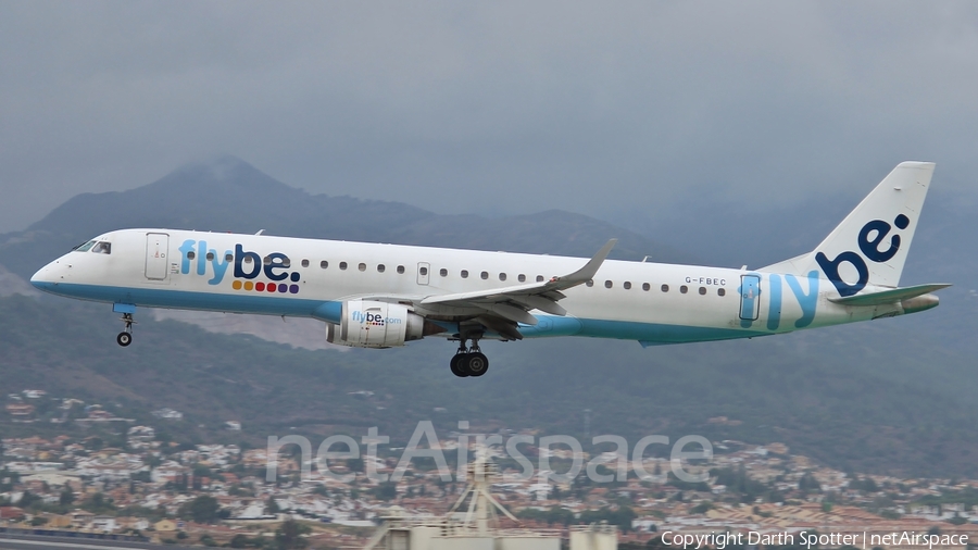 Flybe Embraer ERJ-195LR (ERJ-190-200LR) (G-FBEC) | Photo 212633