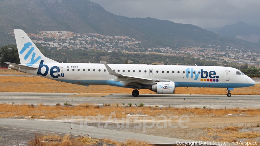 Flybe Embraer ERJ-195LR (ERJ-190-200LR) (G-FBEC) | Photo 212634