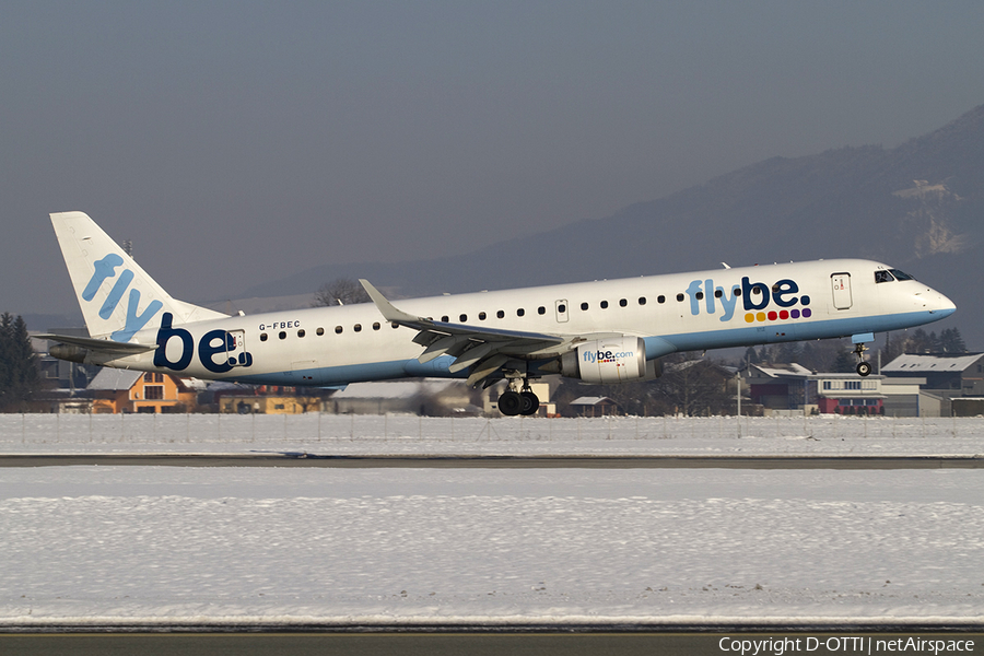 Flybe Embraer ERJ-195LR (ERJ-190-200LR) (G-FBEC) | Photo 332759