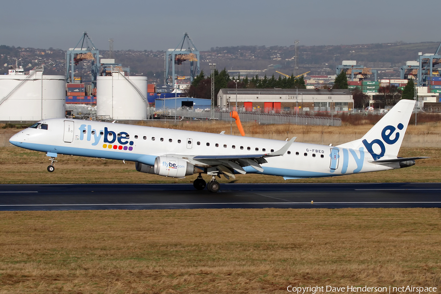 Flybe Embraer ERJ-195LR (ERJ-190-200LR) (G-FBED) | Photo 4328