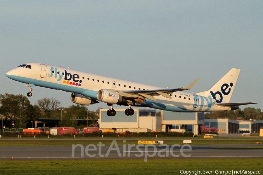 Flybe Embraer ERJ-195LR (ERJ-190-200LR) (G-FBED) | Photo 19722