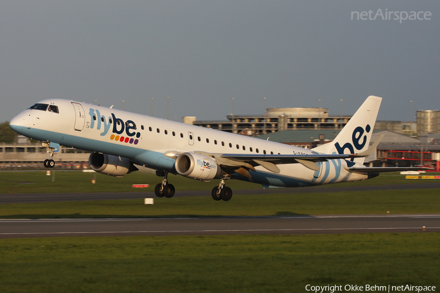 Flybe Embraer ERJ-195LR (ERJ-190-200LR) (G-FBED) | Photo 38759