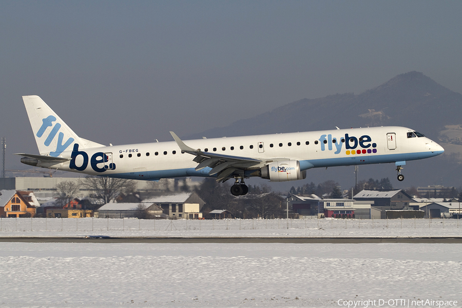 Flybe Embraer ERJ-195LR (ERJ-190-200LR) (G-FBEG) | Photo 332753