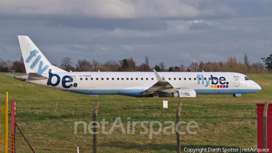 Flybe Embraer ERJ-195LR (ERJ-190-200LR) (G-FBEH) | Photo 215215