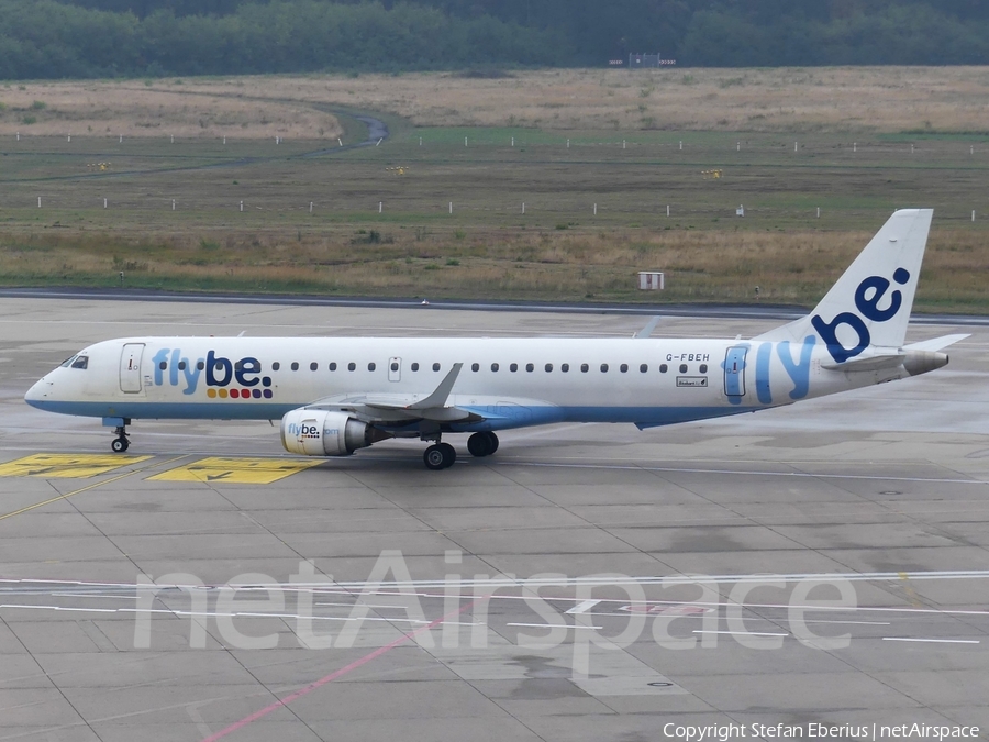 Flybe Embraer ERJ-195LR (ERJ-190-200LR) (G-FBEH) | Photo 263022