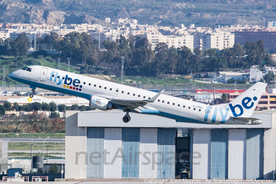 Flybe Embraer ERJ-195LR (ERJ-190-200LR) (G-FBEI) | Photo 171215