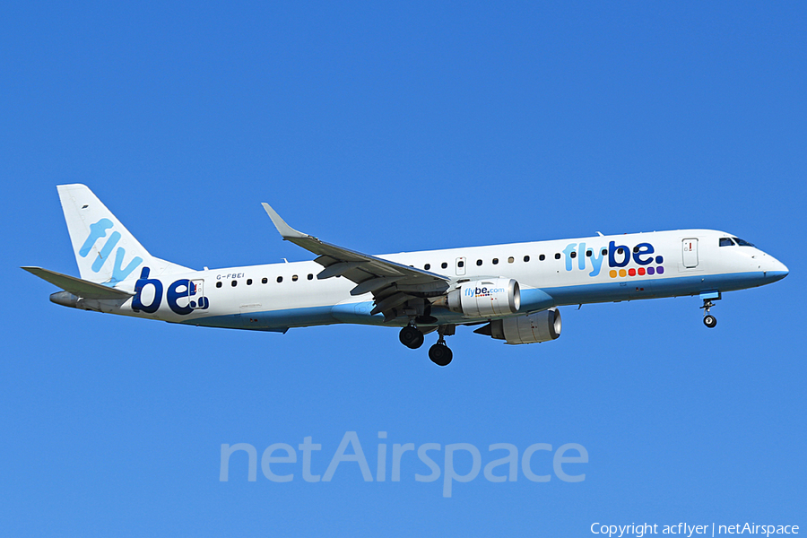 Flybe Embraer ERJ-195LR (ERJ-190-200LR) (G-FBEI) | Photo 306427