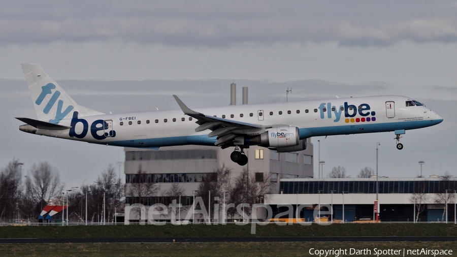 Flybe Embraer ERJ-195LR (ERJ-190-200LR) (G-FBEI) | Photo 234287