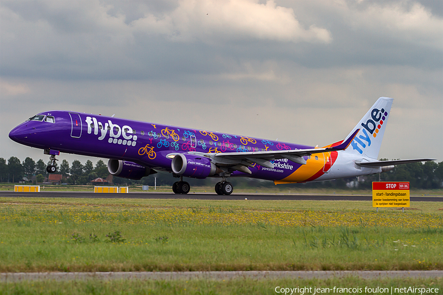 Flybe Embraer ERJ-195LR (ERJ-190-200LR) (G-FBEJ) | Photo 148321