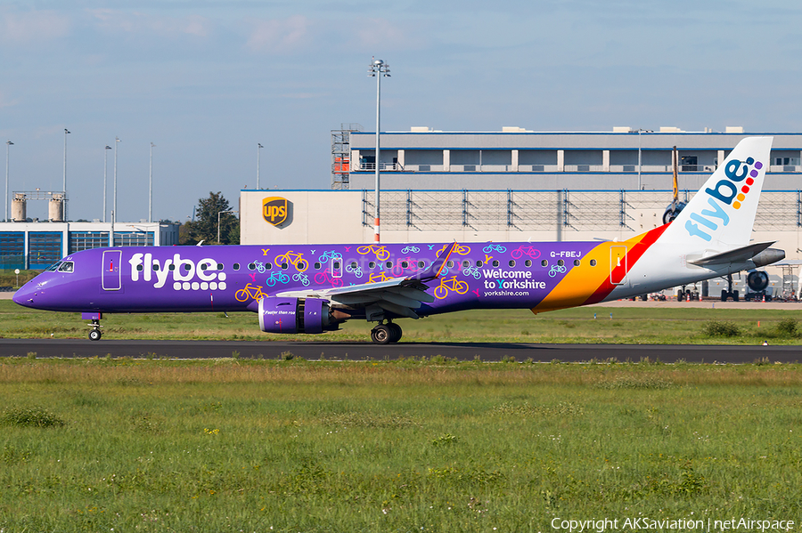 Flybe Embraer ERJ-195LR (ERJ-190-200LR) (G-FBEJ) | Photo 184527