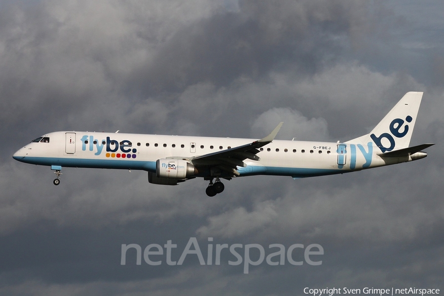 Flybe Embraer ERJ-195LR (ERJ-190-200LR) (G-FBEJ) | Photo 59866