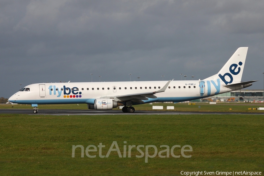 Flybe Embraer ERJ-195LR (ERJ-190-200LR) (G-FBEJ) | Photo 59913