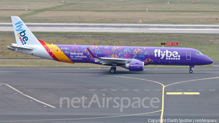 Flybe Embraer ERJ-195LR (ERJ-190-200LR) (G-FBEJ) | Photo 182151