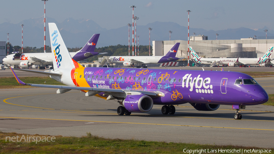 Flybe Embraer ERJ-195LR (ERJ-190-200LR) (G-FBEJ) | Photo 353369