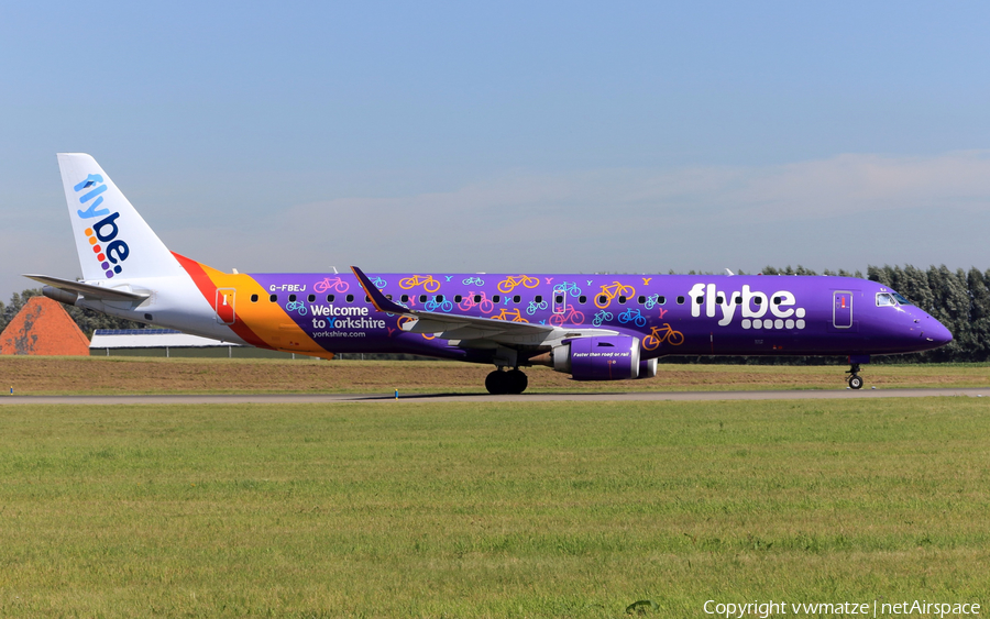 Flybe Embraer ERJ-195LR (ERJ-190-200LR) (G-FBEJ) | Photo 422667