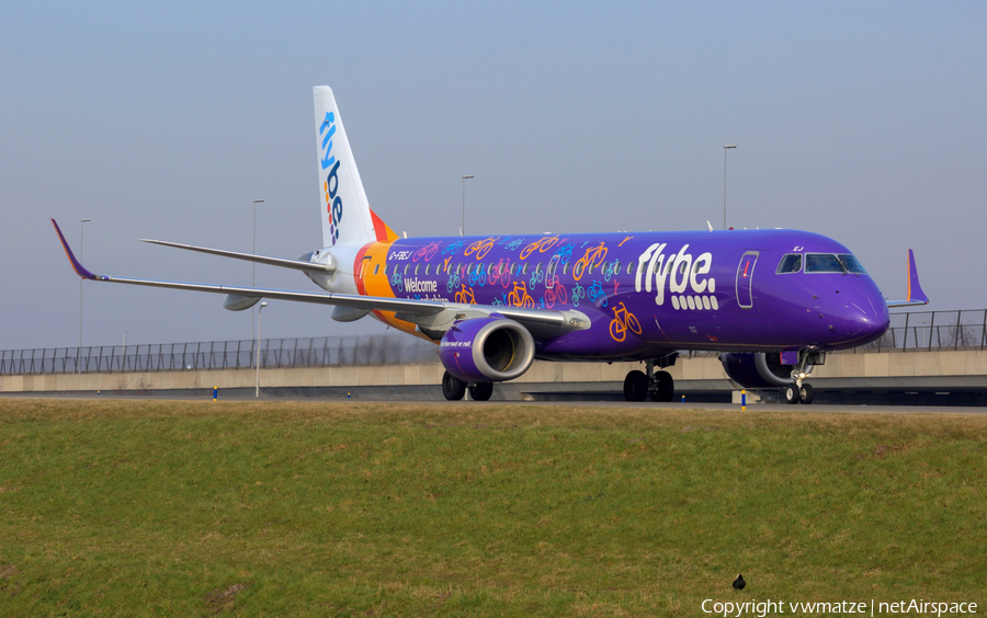 Flybe Embraer ERJ-195LR (ERJ-190-200LR) (G-FBEJ) | Photo 423149