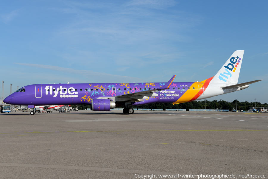 Flybe Embraer ERJ-195LR (ERJ-190-200LR) (G-FBEJ) | Photo 588831
