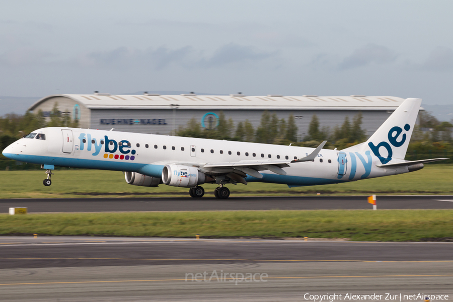 Flybe Embraer ERJ-195LR (ERJ-190-200LR) (G-FBEK) | Photo 162294