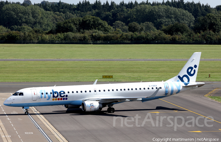 Flybe Embraer ERJ-195LR (ERJ-190-200LR) (G-FBEK) | Photo 263252