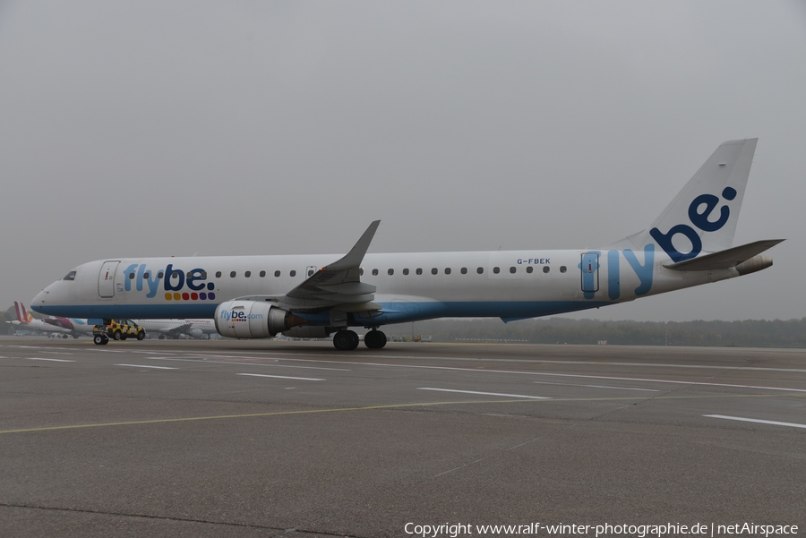 Flybe Embraer ERJ-195LR (ERJ-190-200LR) (G-FBEK) | Photo 375370