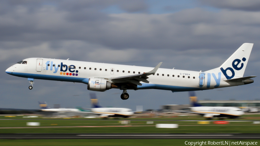 Flybe Embraer ERJ-195LR (ERJ-190-200LR) (G-FBEK) | Photo 593357
