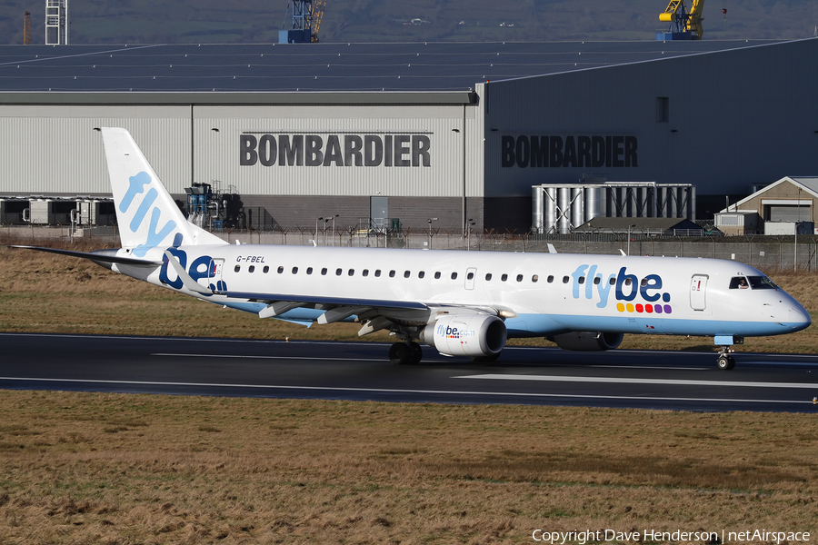 Flybe Embraer ERJ-195LR (ERJ-190-200LR) (G-FBEL) | Photo 4330