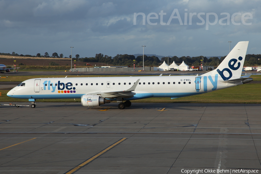 Flybe Embraer ERJ-195LR (ERJ-190-200LR) (G-FBEL) | Photo 118185