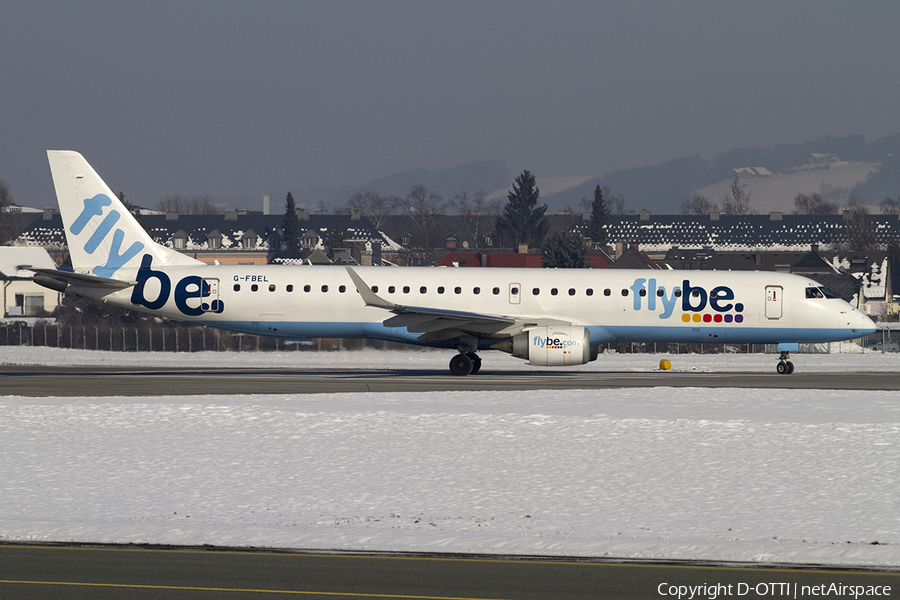 Flybe Embraer ERJ-195LR (ERJ-190-200LR) (G-FBEL) | Photo 332506