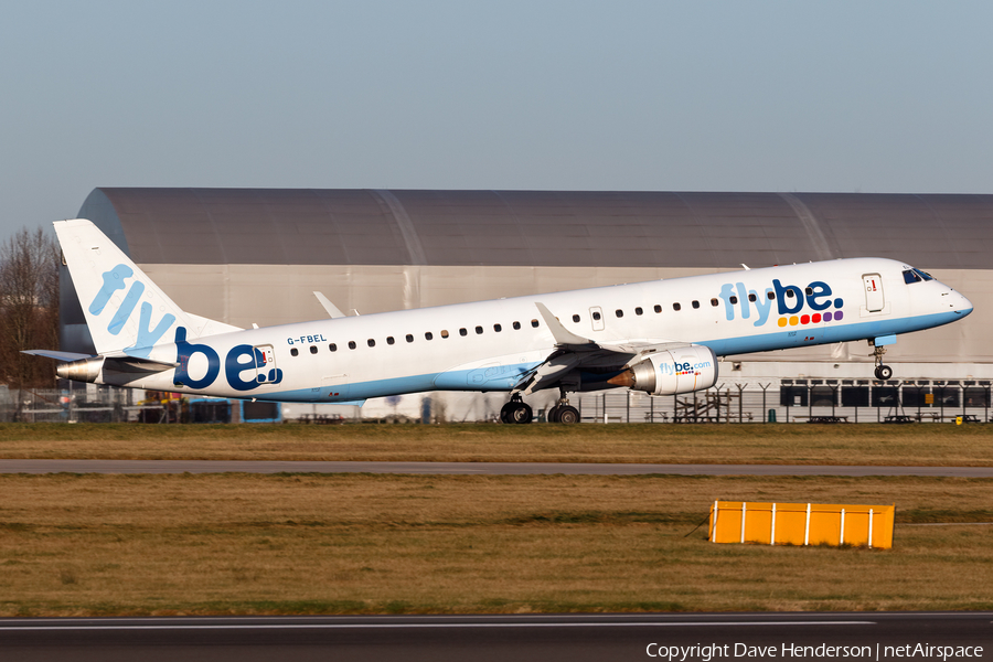 Flybe Embraer ERJ-195LR (ERJ-190-200LR) (G-FBEL) | Photo 448688