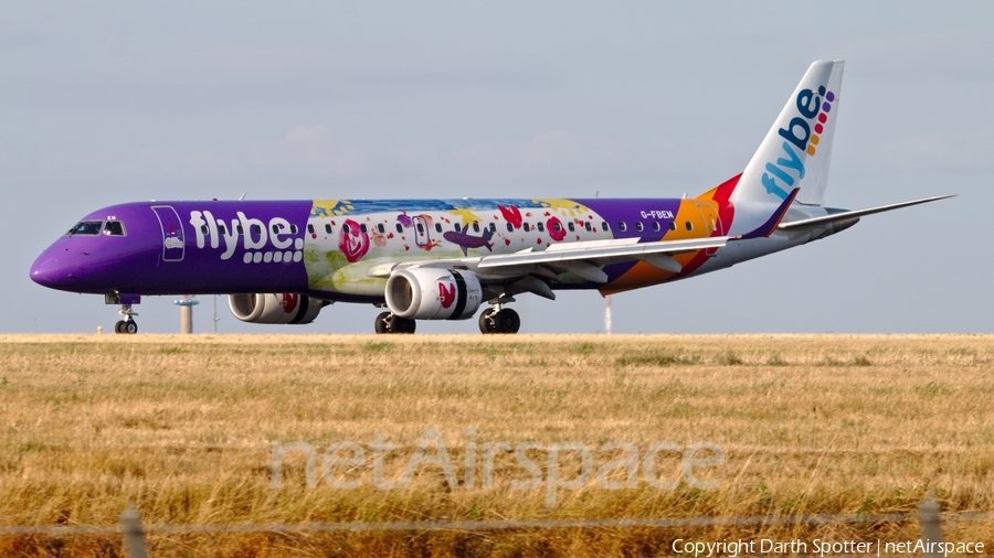 Flybe Embraer ERJ-195LR (ERJ-190-200LR) (G-FBEM) | Photo 237291