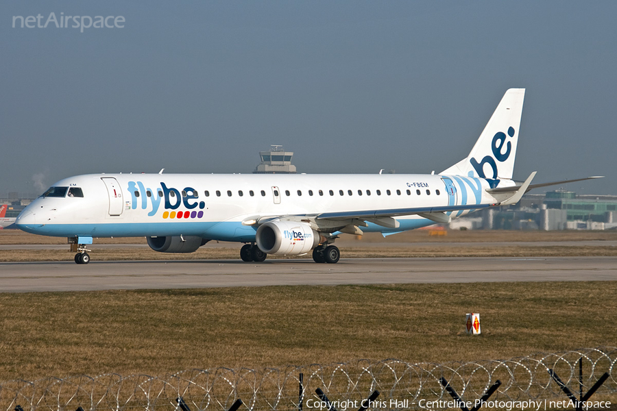 Flybe Embraer ERJ-195LR (ERJ-190-200LR) (G-FBEM) | Photo 21913