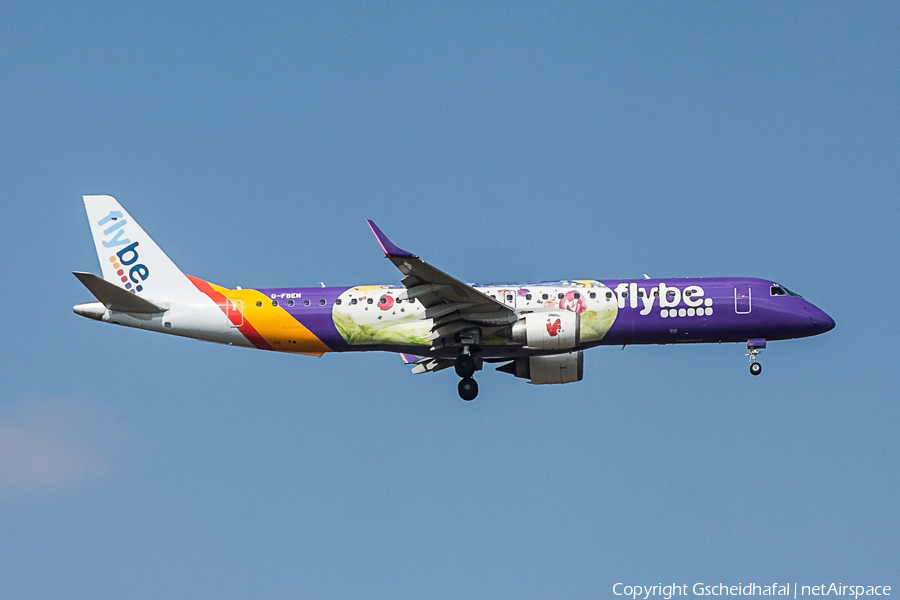 Flybe Embraer ERJ-195LR (ERJ-190-200LR) (G-FBEM) | Photo 170610