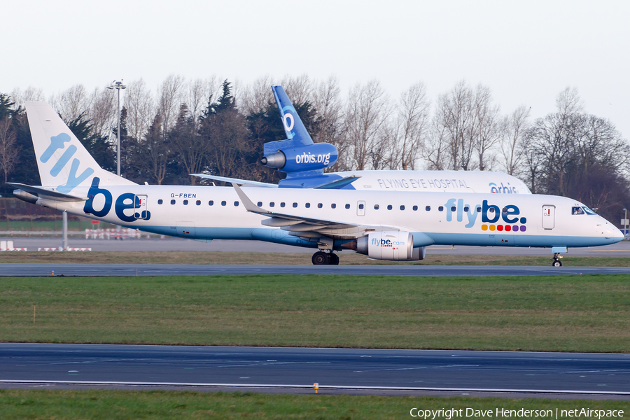 Flybe Embraer ERJ-195LR (ERJ-190-200LR) (G-FBEN) | Photo 149533