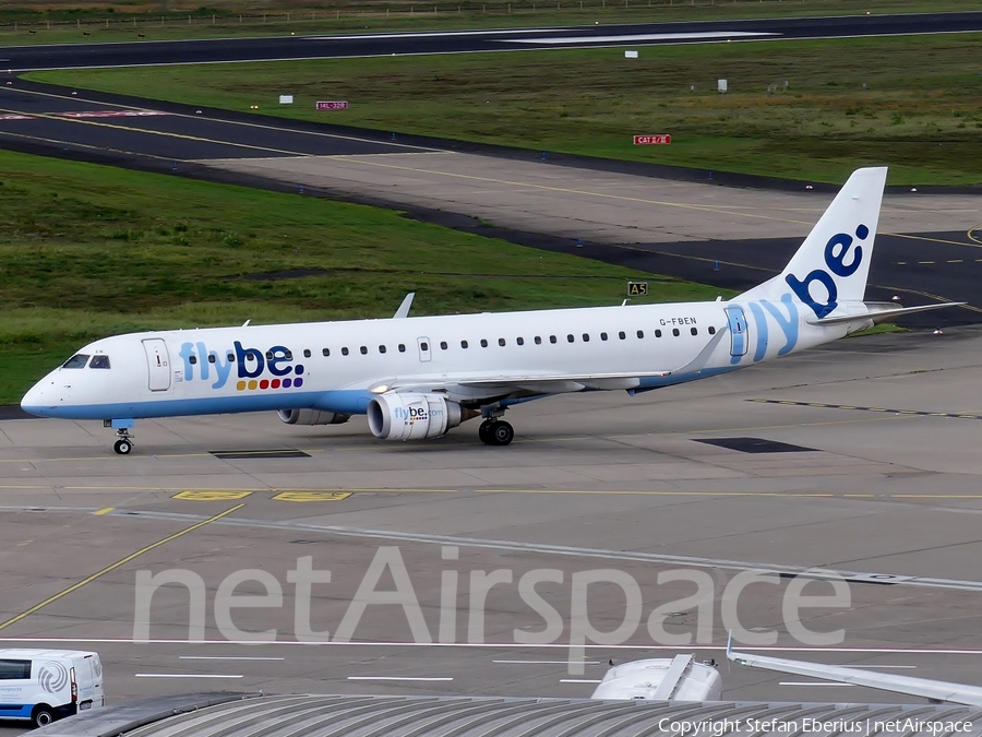 Flybe Embraer ERJ-195LR (ERJ-190-200LR) (G-FBEN) | Photo 195648