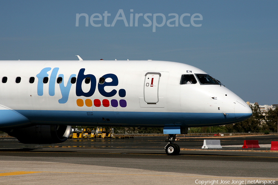Flybe Embraer ERJ-195LR (ERJ-190-200LR) (G-FBEN) | Photo 386507