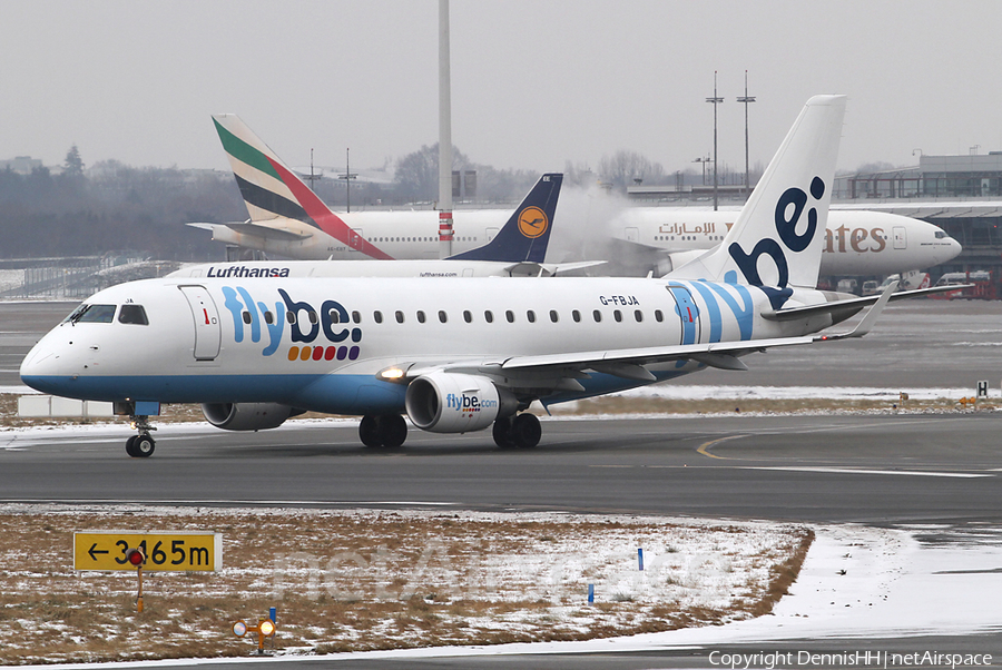 Flybe Embraer ERJ-175STD (ERJ-170-200STD) (G-FBJA) | Photo 413856