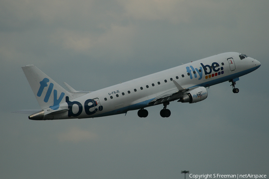 Flybe Embraer ERJ-175STD (ERJ-170-200STD) (G-FBJE) | Photo 48008