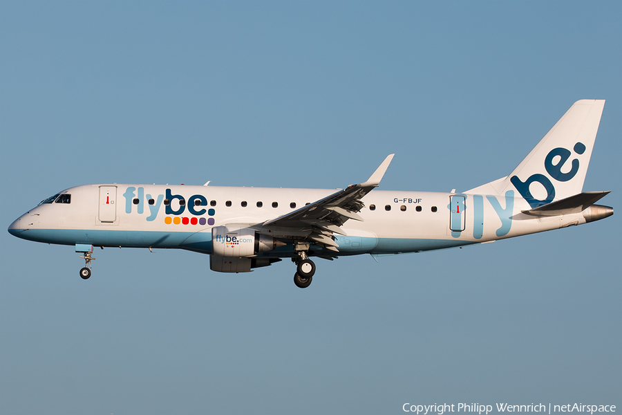 Flybe Embraer ERJ-175STD (ERJ-170-200STD) (G-FBJF) | Photo 292291