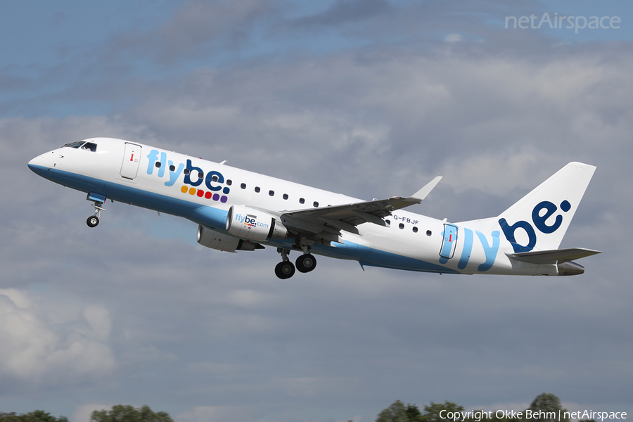 Flybe Embraer ERJ-175STD (ERJ-170-200STD) (G-FBJF) | Photo 38757