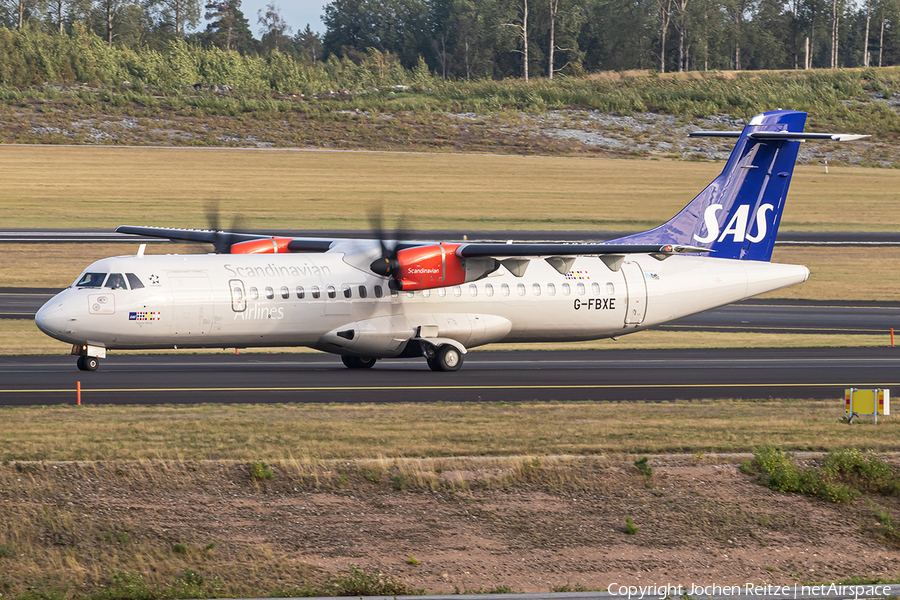 SAS - Scandinavian Airlines (FlyBe) ATR 72-600 (G-FBXE) | Photo 348657