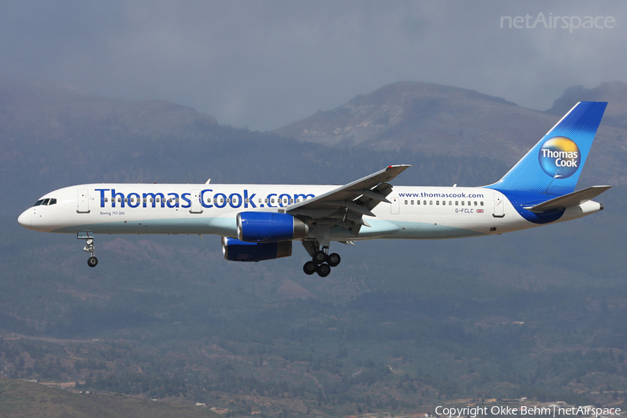 Thomas Cook Airlines Boeing 757-28A (G-FCLC) | Photo 48861