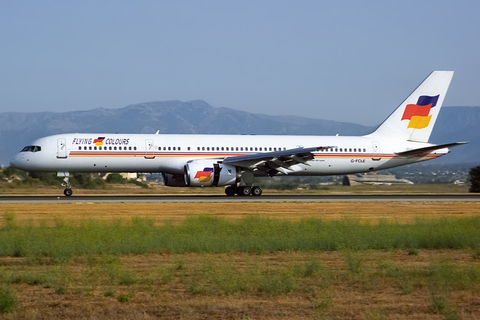 Flying Colours Airlines Boeing 757-28A (G-FCLE) at  Palma De Mallorca - Son San Juan, Spain